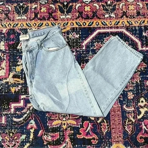 Levi's 550 Jeans 36x30 Blue Pants Relaxed Loose Baggy Faded Denim Tag 36x30 - Picture 1 of 2
